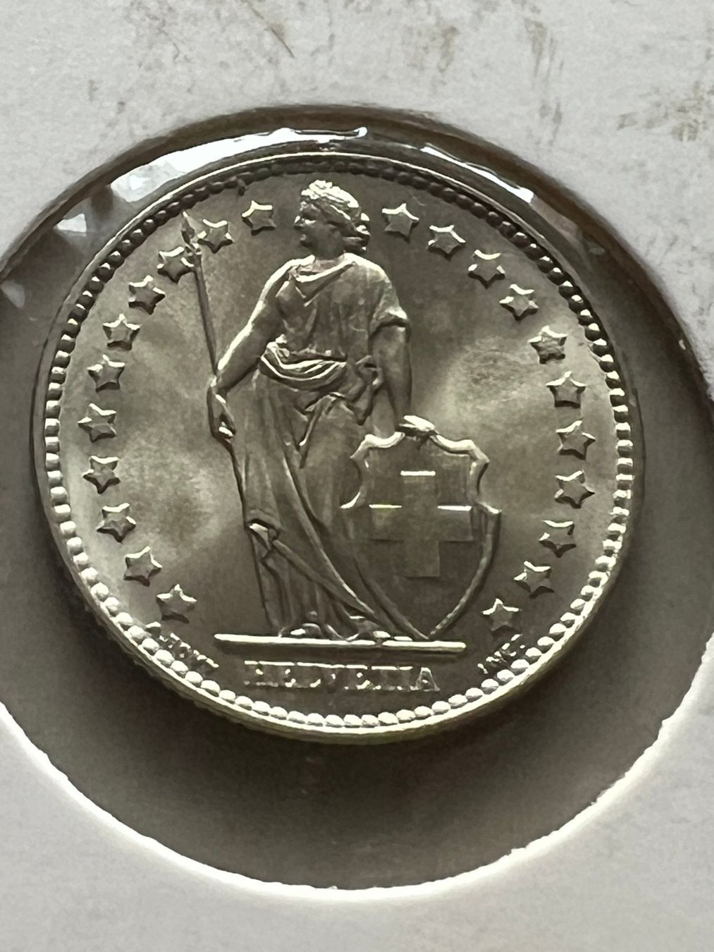 Tutti le monete: 1 Fr. 1961 unz. – Nuovo (secondo la descrizione) da Schötz venduto da Odpa 1