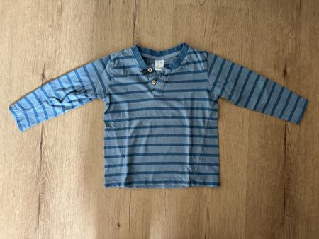 Alana gestreiftes schönes Blau 116 langarm