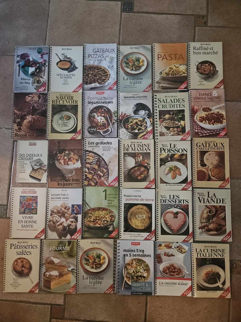 Libri: 30 livres Betty Bossi – Nuovo (secondo la descrizione) da Thônex venduto da lacomtessedesfees