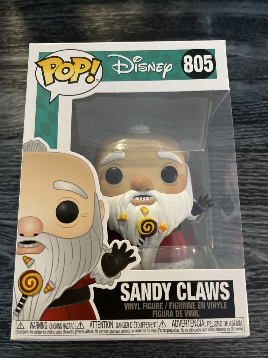 Funko Statuette: Funko Pop Sandy Claws 805 L'Étrange Noël de Jack – Usato da Yverdon-les-Bains venduto da vin_95zk