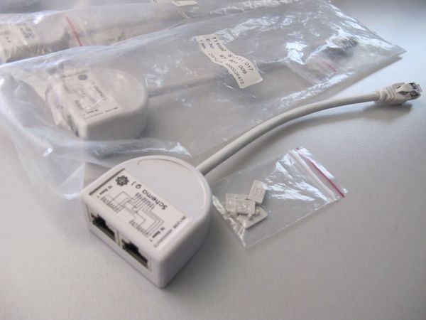 Unità & Adattatore: 4x Kabeladapter 2xRJ45s Ethernet – Nuovo (secondo la descrizione) da Langwiesen venduto da Restposten-24 1