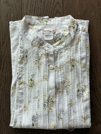 Chemise femme Ralph Lauren imprimé floral blanc taille 38-40
