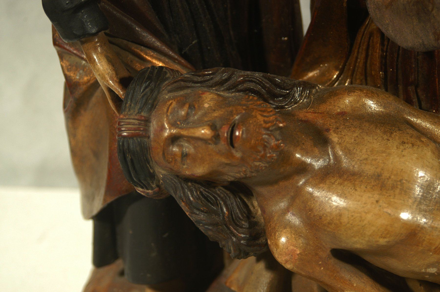 Sculptures & Statues: Antike Heiligengruppe aus Gips – D'occasion à Herisau par Wisen 1