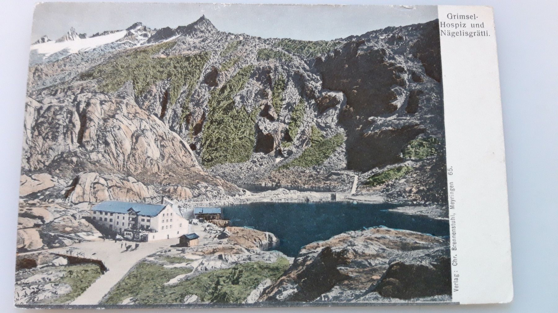 Cartes postales: Grimsel-Hospiz und Nägelisgrätli – D'occasion à Sargans par nicsam1815
