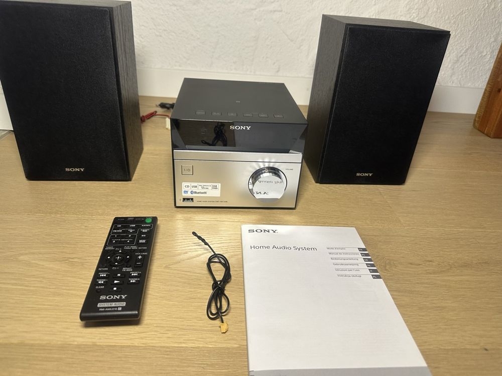 Sony Home System CMTSBT20B FM, DAB/DAB+, CD, Bluetooth, USB Kaufen