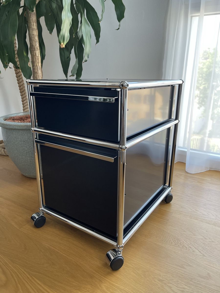 USM Eléments de bureau: USM Haller Rollkorpus Graphitschwarz – D'occasion à Lufingen par Mark7777 8