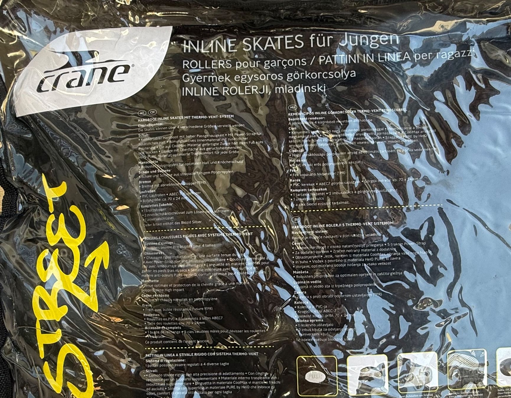 Inline-Skating & Rollschuhe: Rollers Inline Crane - Taille 34-37 - Neufs – Neu und originalverpackt aus Denges von peumens 3