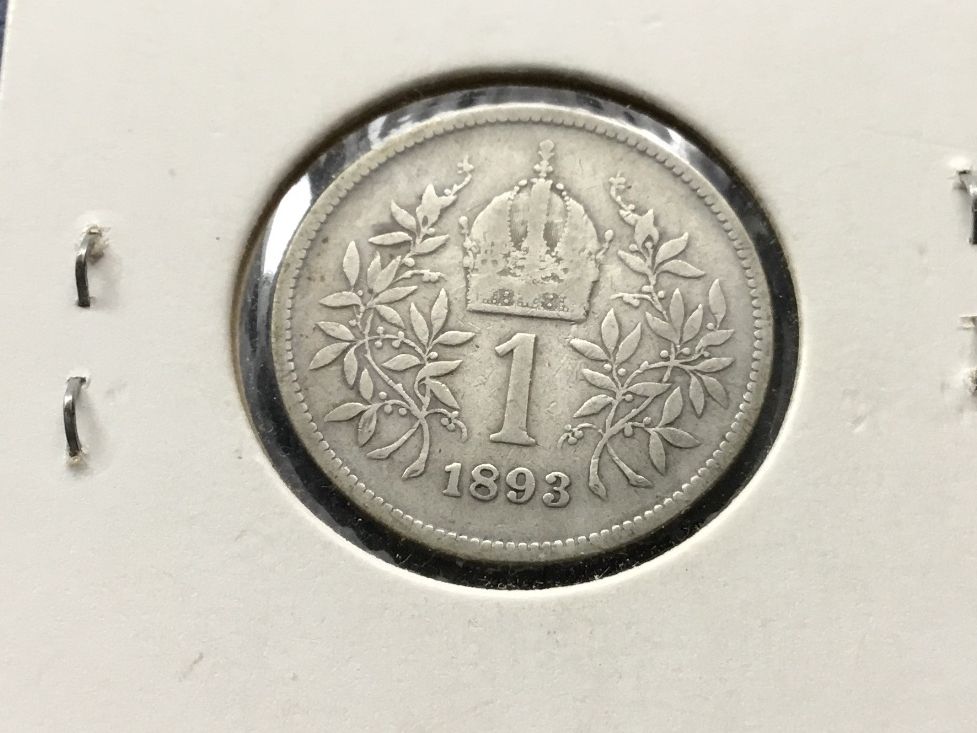 Tutti le monete: 1 Krone 1893 Franz Joseph – Usato da St. Margrethen SG venduto da alfapeugeot10 1