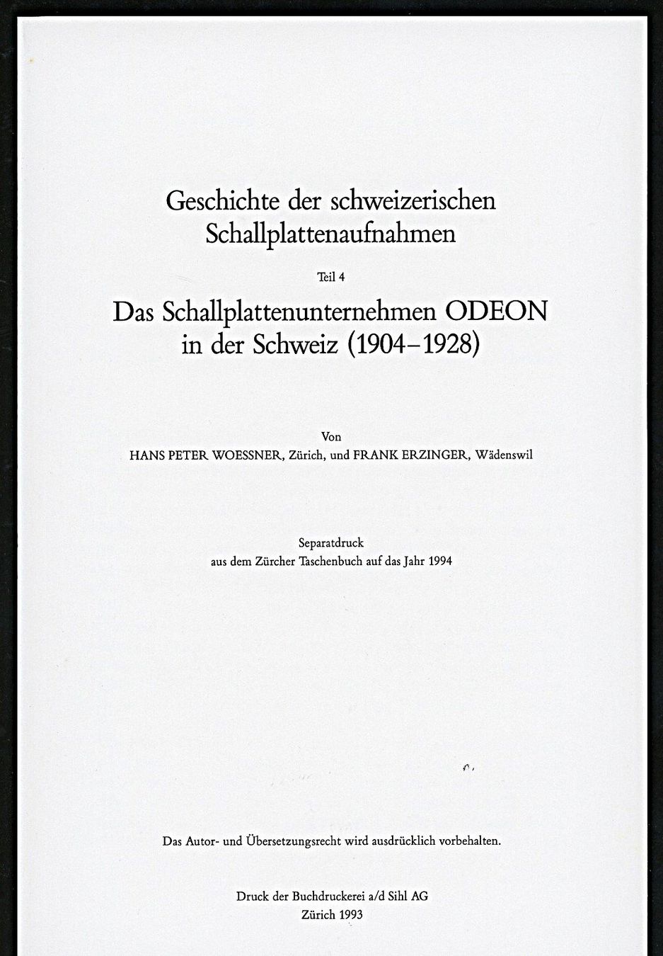 Dischi in vinile: Bücher für Schellackplatten-Sammler – Usato da Hemishofen venduto da Phonomandy 3