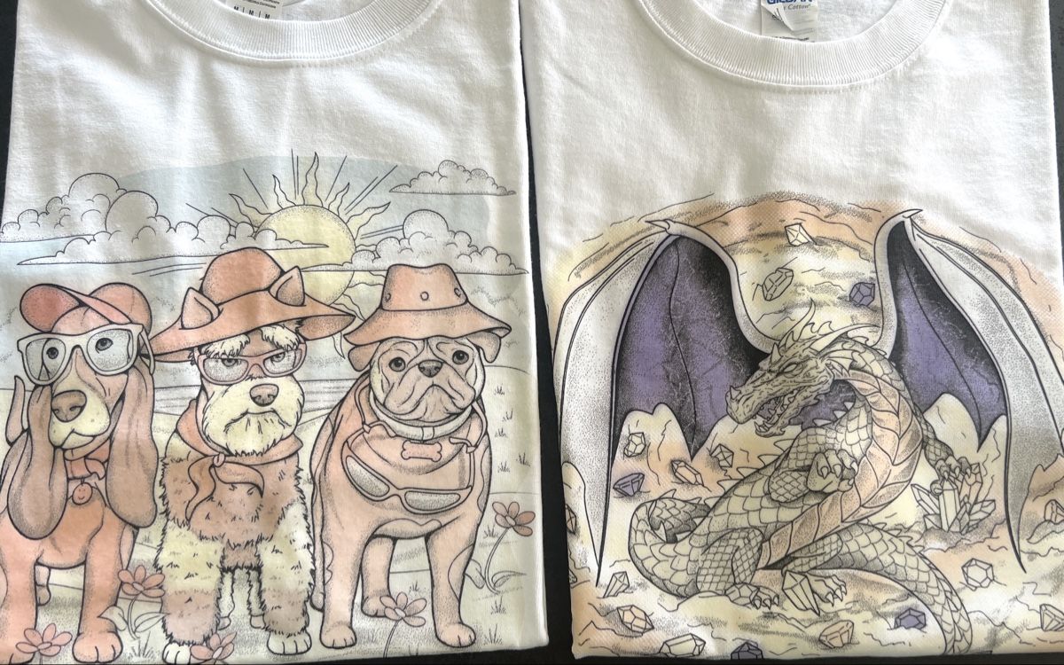 Lots de vêtements: T-Shirt, 4er Set, mit Coloreffekt, Gr. M – Neuf (Voir description) à Rothrist par Digibobi 5