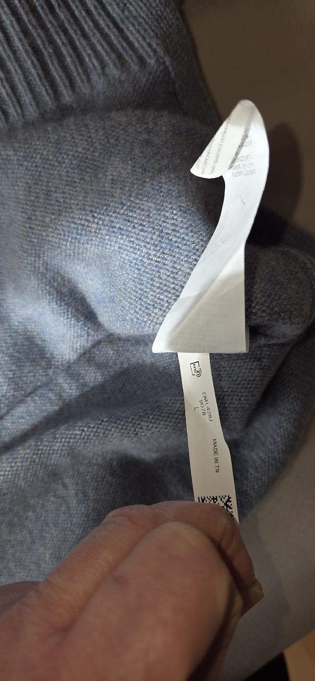 Falconeri Pullover & Sweatshirts: Falconeri Kaschmir Rollkragenpullover, Hellblau, L – Neu (gemäss Beschreibung) aus Busswil BE von Angy1974 6