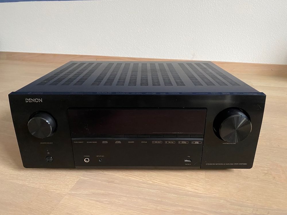 Receiver DENON AVC-X3700H, Schwarz | Kaufen auf Ricardo
