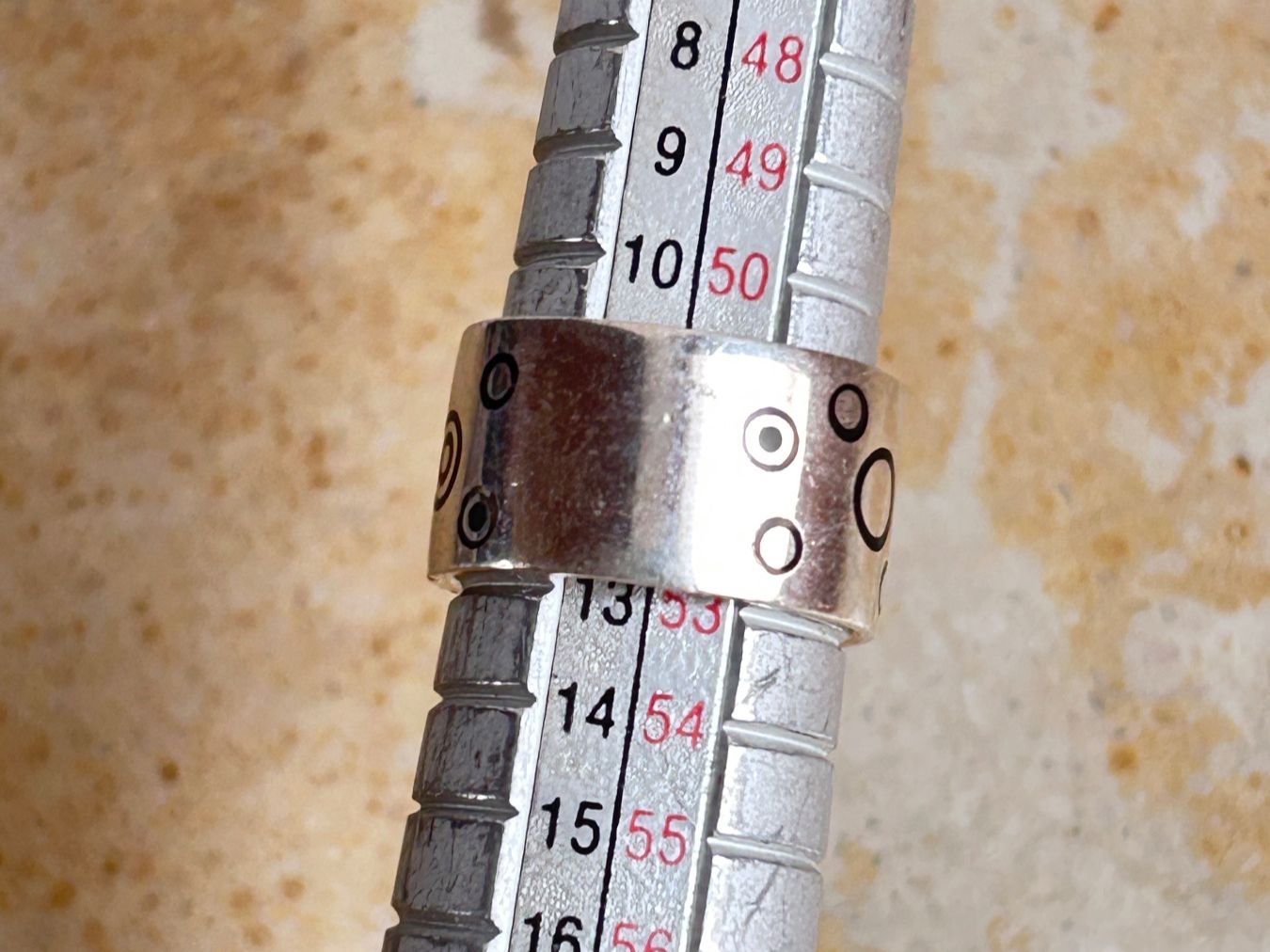 Ringe: Silberring mit Muschel happy (53) – Gebraucht aus Dittingen von Bijoubelle 4