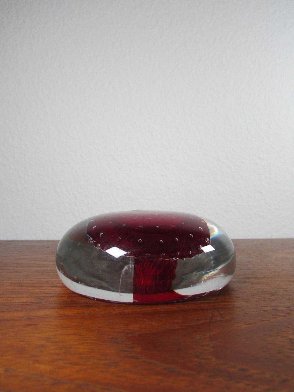 Statuette: Mid Century Paperweight Controlled Bubble Briefbeschwerer – Usato da Ostermundigen venduto da Zytrum 3