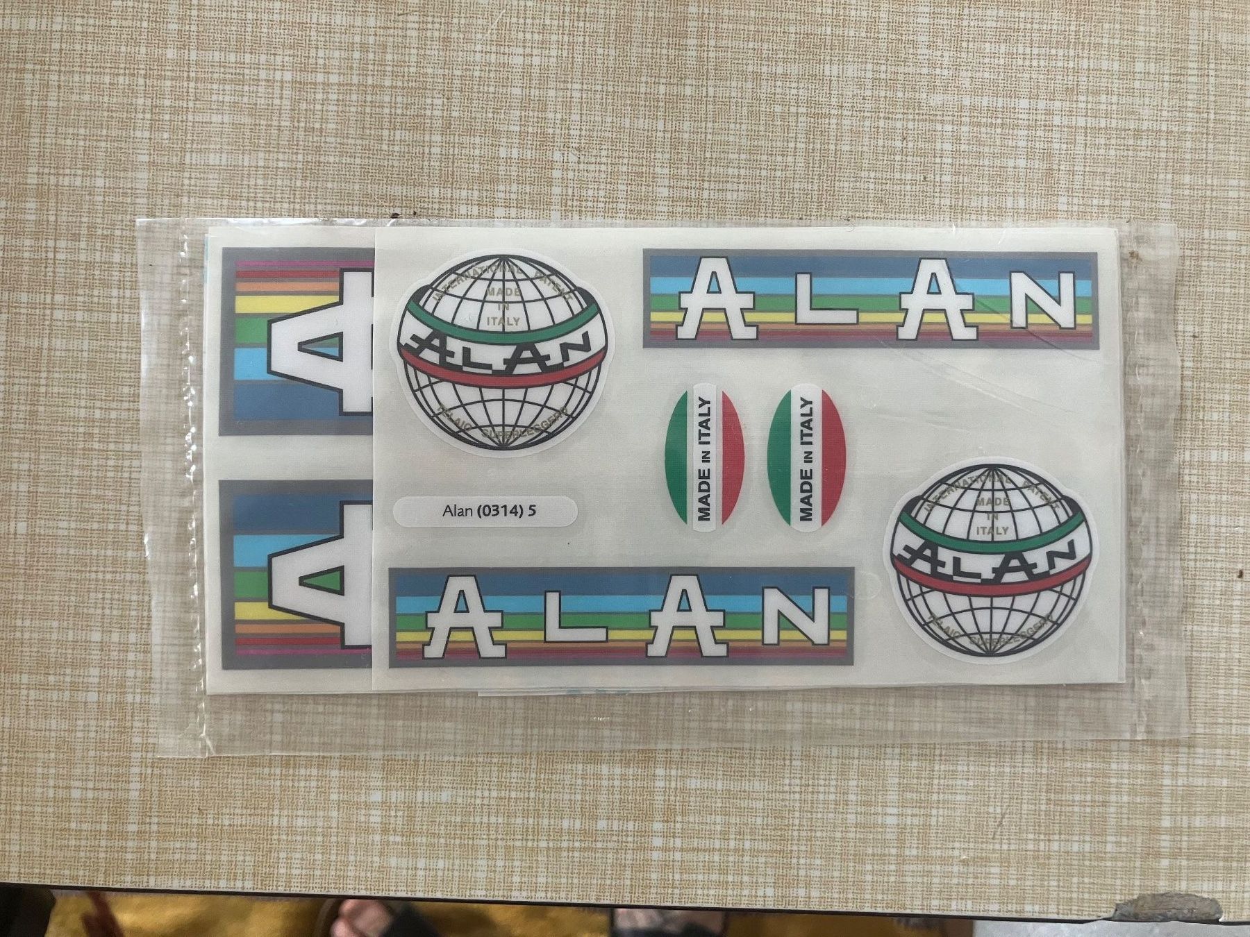 Sticker: Alan Fahrrad Sticker Decals – Nuovo e nell'imballaggio originale da Lostorf venduto da juliuz 1
