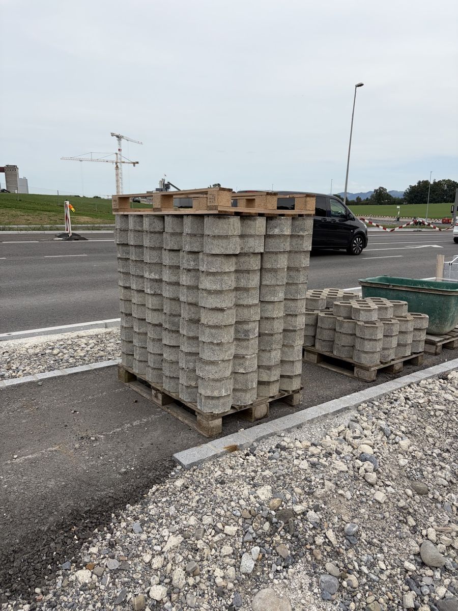 Rivestimenti per pavimenti: Rasengittersteine – Usato da Willisau venduto da Neiro77 1