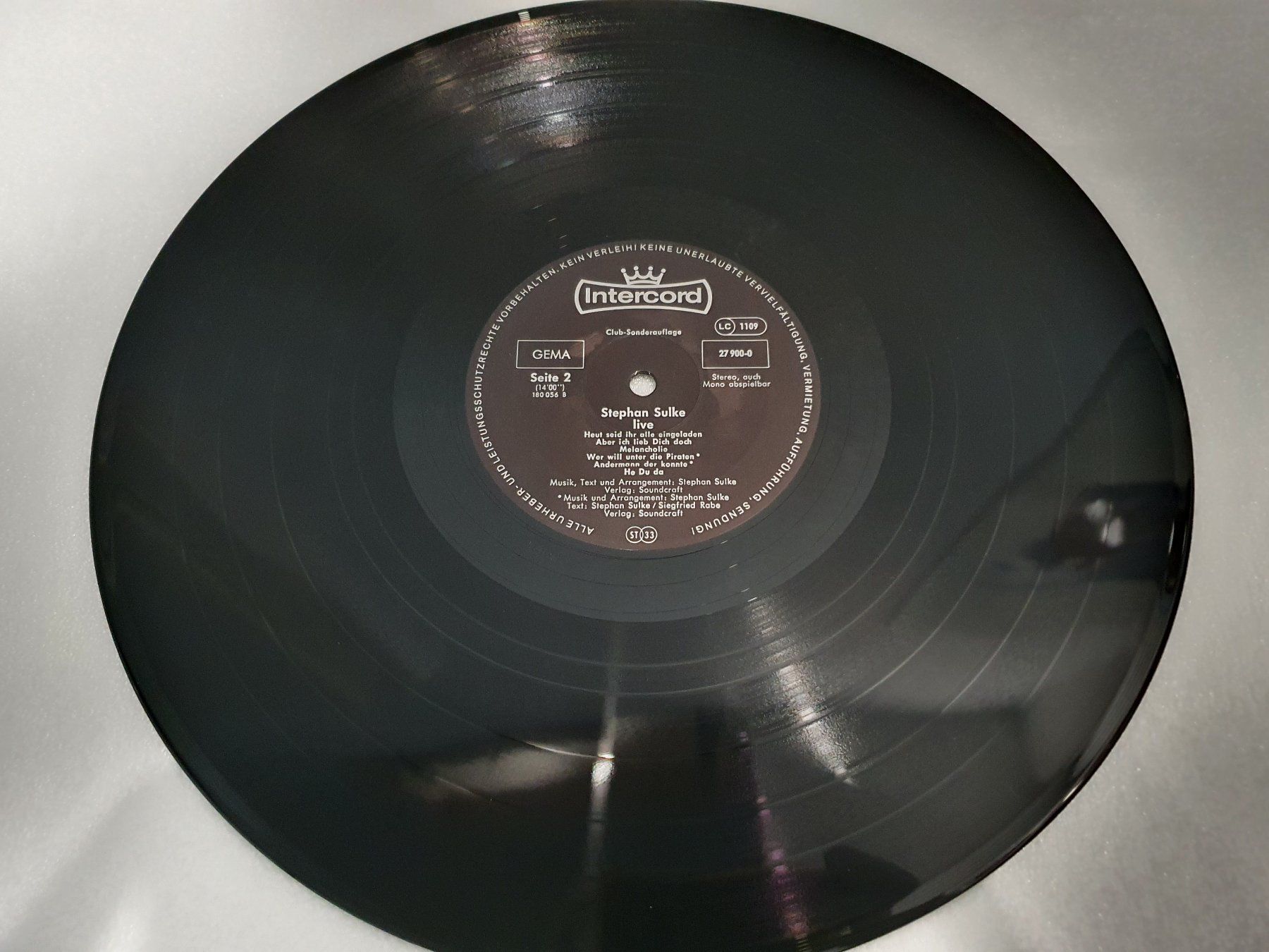 Dischi in vinile: Stephan Sulke – Live / 2 LP`s – Usato da Uster venduto da Vinyl-Leidenschaft 6