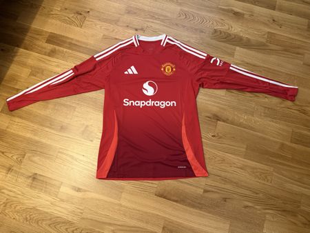 Adidas Manchester United Long Sleeve Jersey 24/25  Size M