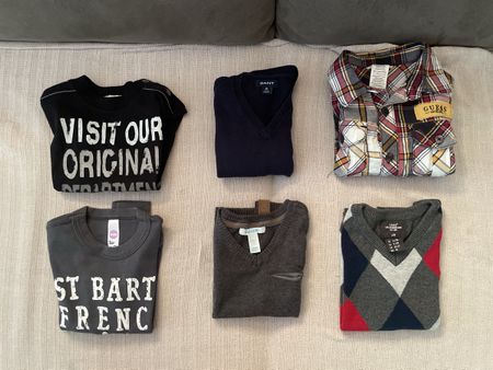 Kleiderpaket Grösse 80 Marken: Guess, Gant, Obaibi, H&M…