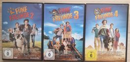 DVD Fünf Freunde Teil 2, 3, 4