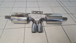 Porsche boxster s 986 auspuff