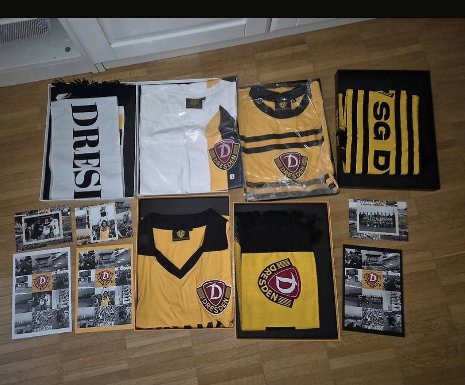 Canottiere & Pantaloni: Dynamo Dresden Retro Trikotboxen 2024 – Usato da Steffisburg venduto da leizte74