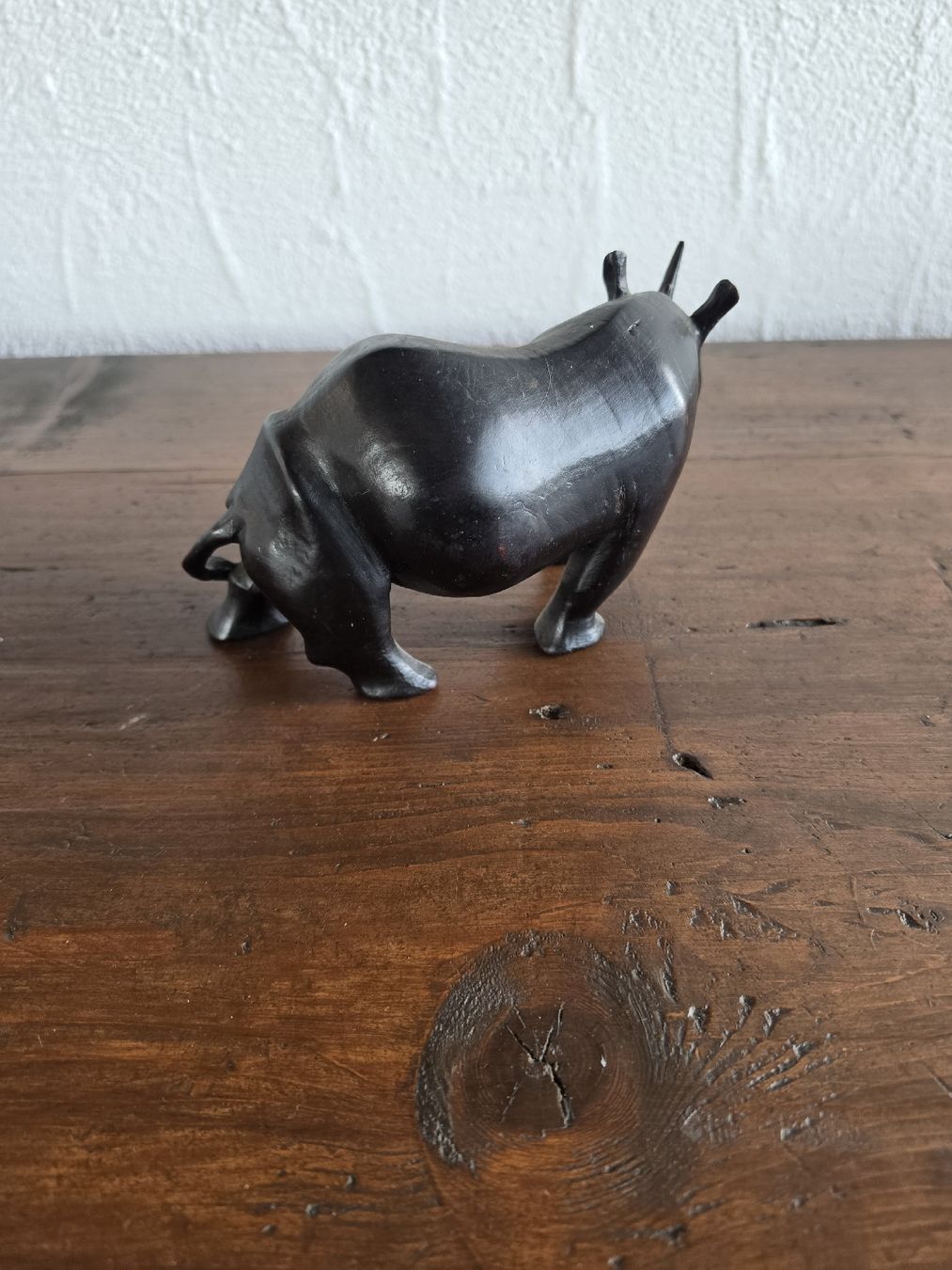 Statuette: Holz Nashorn – Usato da Emmen venduto da Sandygasser74 2