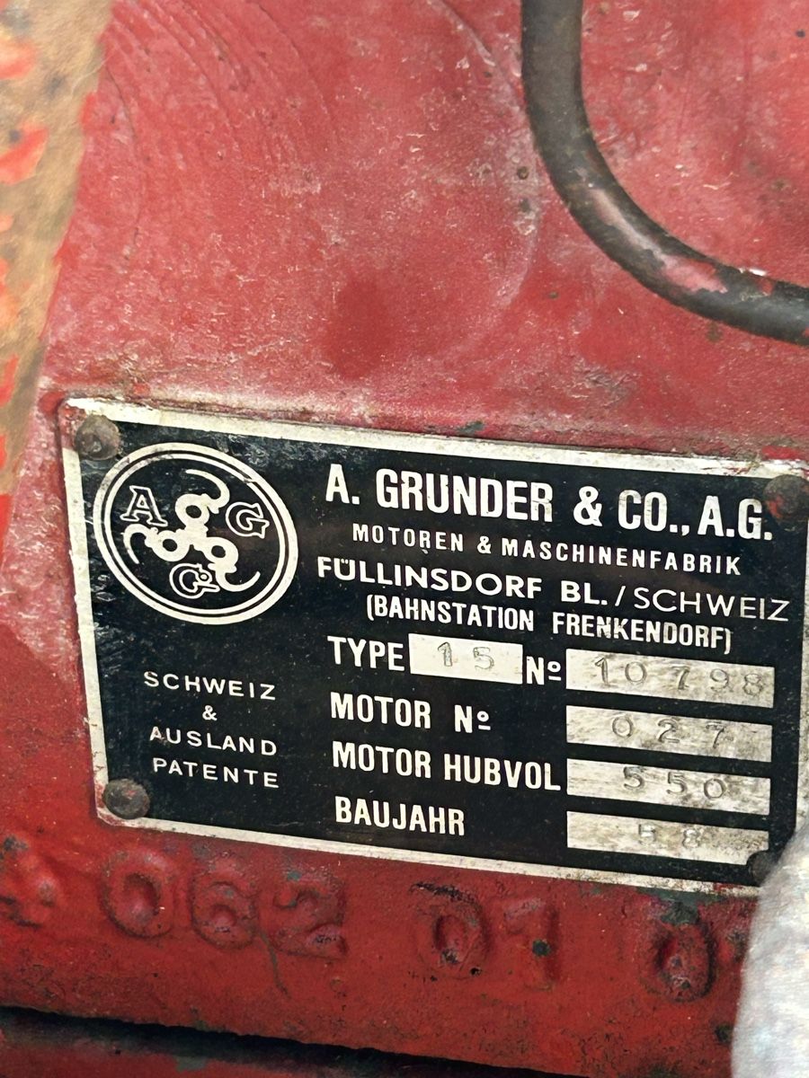 Grunder Traktoren: Traktor Grunder T15 Benziner – Gebraucht aus Alterswil FR von Sjasper 5