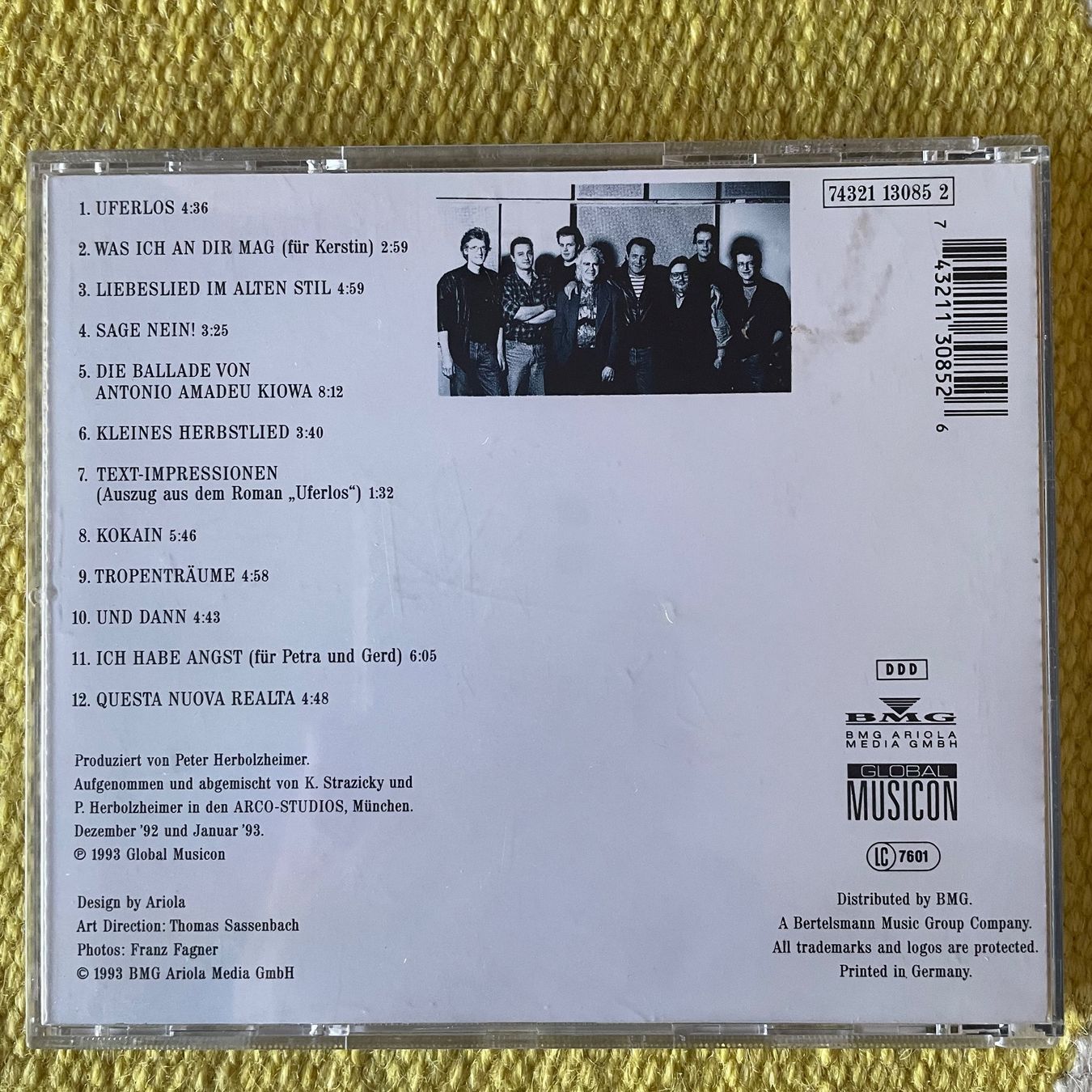 CD: KONSTANTIN WECKER-UFERLOS – Usato da Rorschacherberg venduto da CD-Roli 1