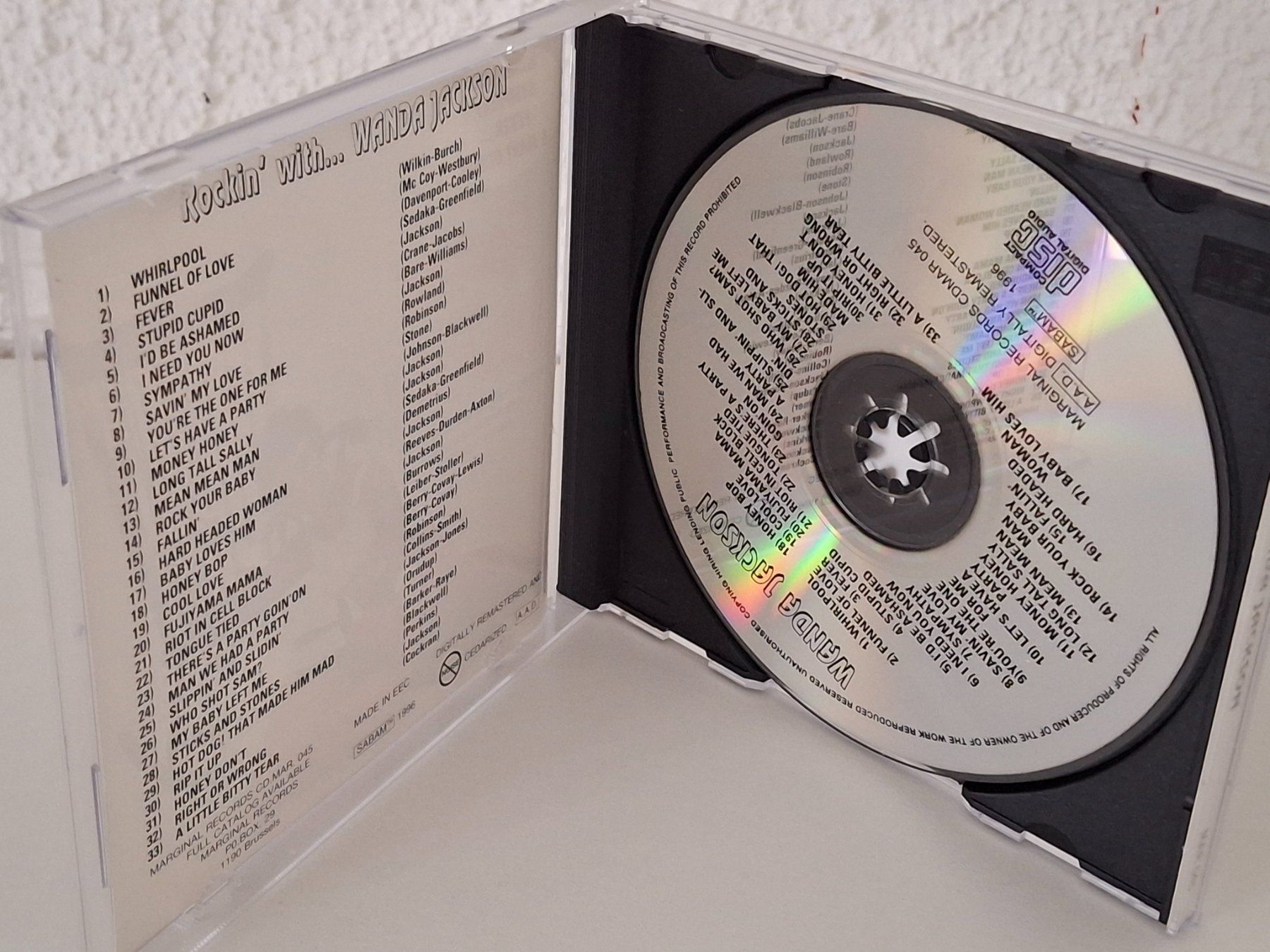 CD: CD Wanda Jackson - Rockin With Wanda – Usato da Aarberg venduto da Jackup1 2