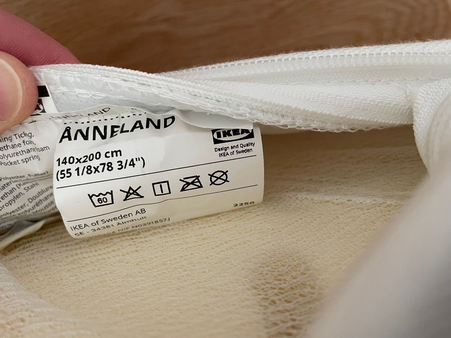 Ikea Matratzen: Anneland Matratze 140x200cm – Gebraucht aus Luzern von darux 1