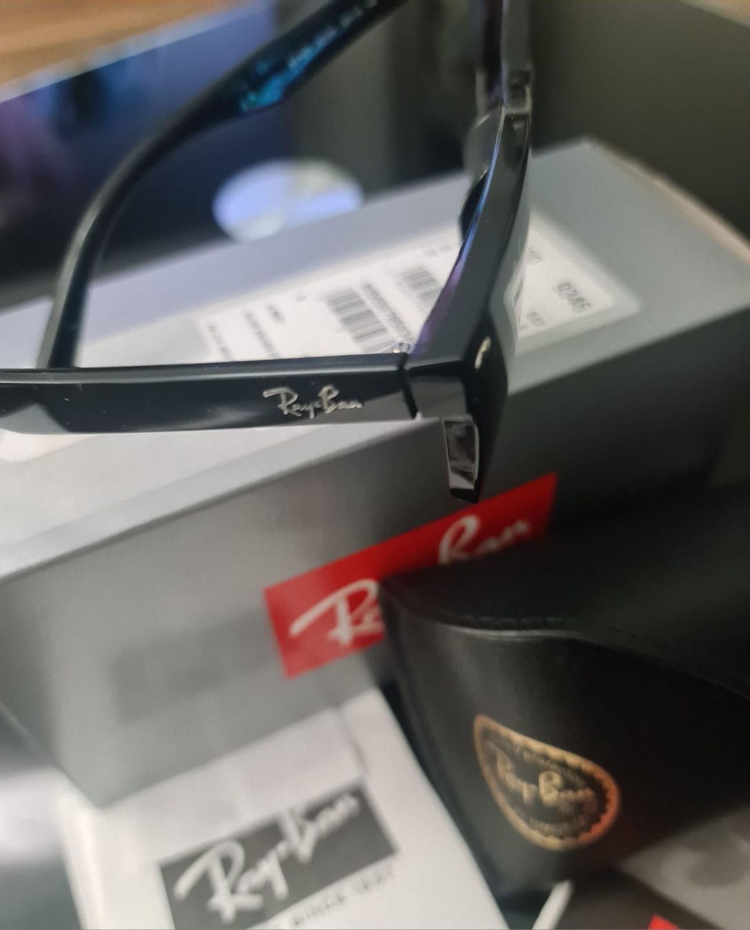 Ray-Ban Occhiali & Lenti: Neu-Brille Rey-Ban – Nuovo e nell'imballaggio originale da Zürich venduto da ok1 3