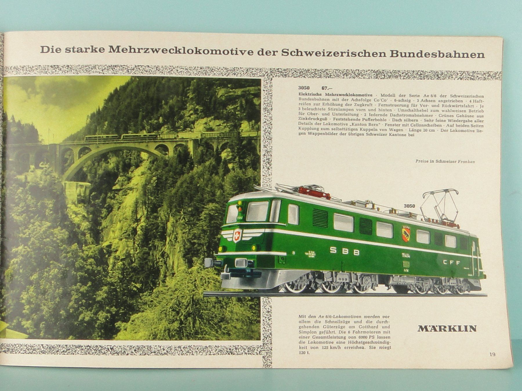 Märklin Documenti: Märklin Katalog 1966/67 Deutsch Sfrs – Usato da Bülach venduto da cann11 3