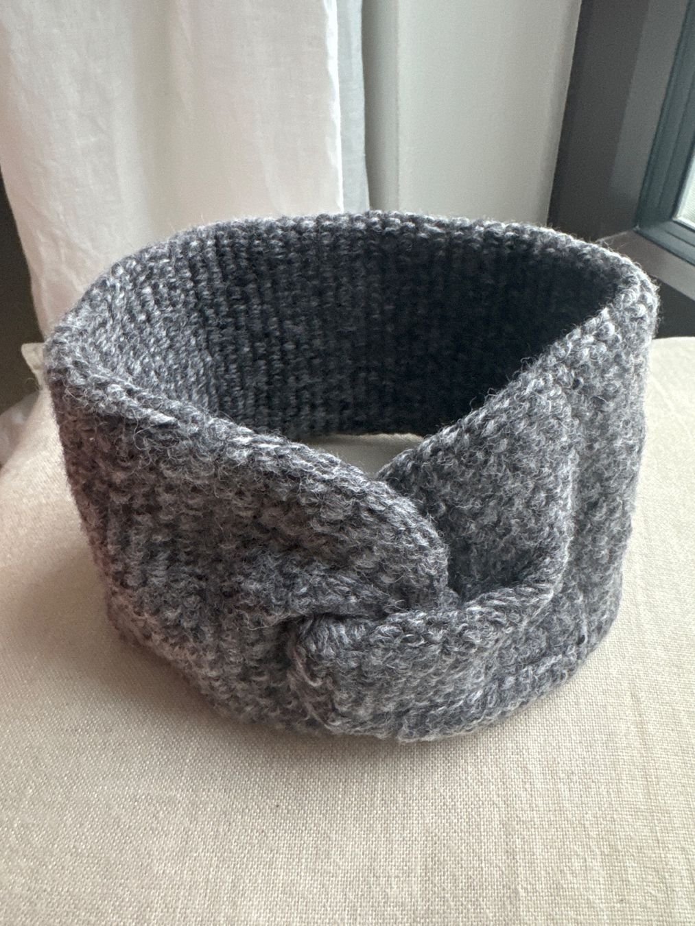 Copricapi, berretti & cappellini: Stirnband Wolle grau – Nuovo (secondo la descrizione) da Brütten venduto da Rod816 2