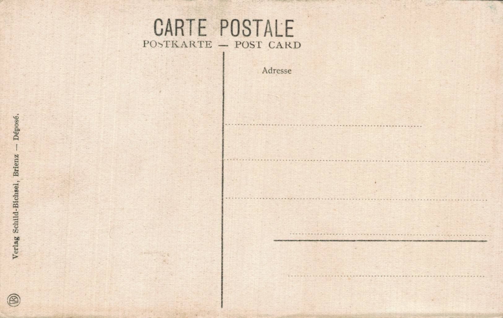 Cartoline postali: Alte Ansichtskarte Kirche in Unterseen, Berner Oberland, ... – Usato da Luzern venduto da Kartenansicht 1