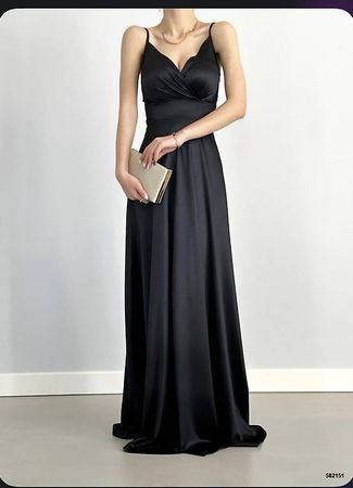 Schwarzes Abendkleid Gr. M