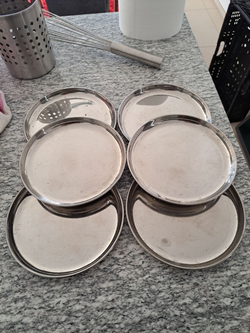 Assiettes: 6x Stahl teller – D'occasion à Märstetten par Antoo92