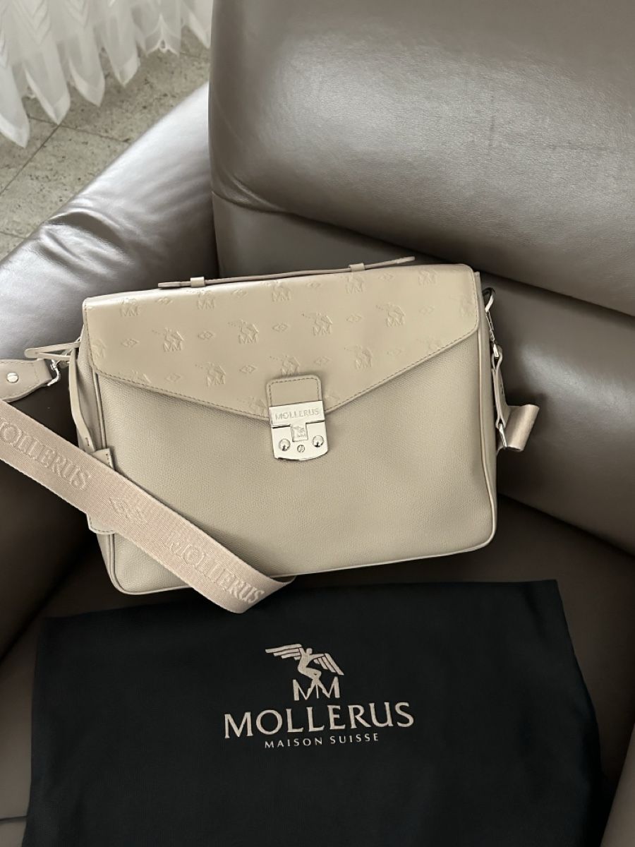 Taschen für Damen: Maison Mollerus Umhängetasche beige – Gebraucht aus Horw von slavi77