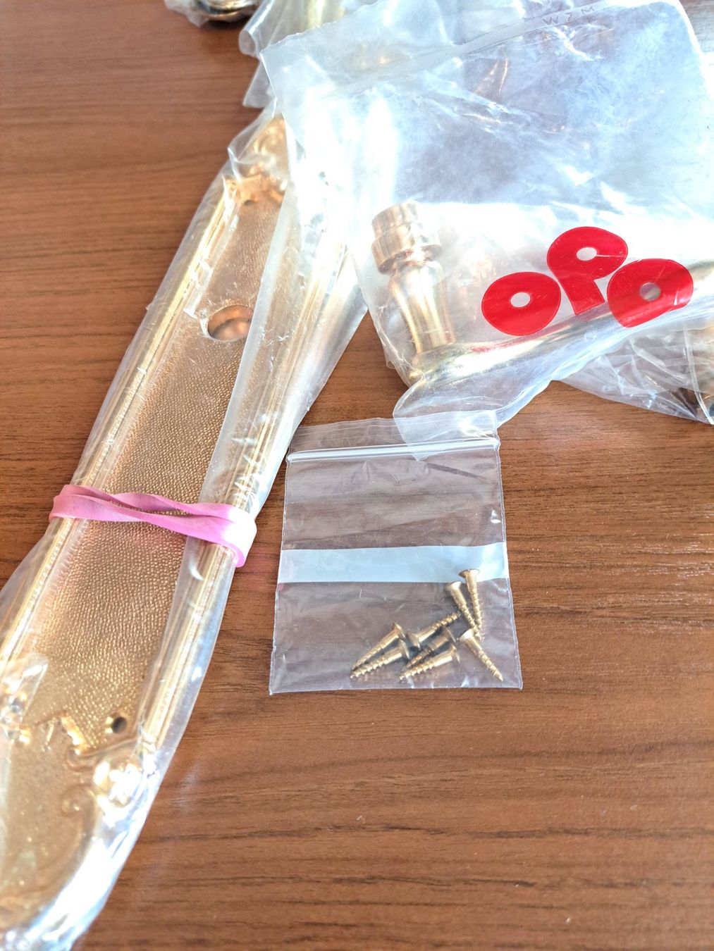 Eisenwaren: Drückergarnitur Messing NEU – Neu und originalverpackt aus Rafz von MuriFinn 3