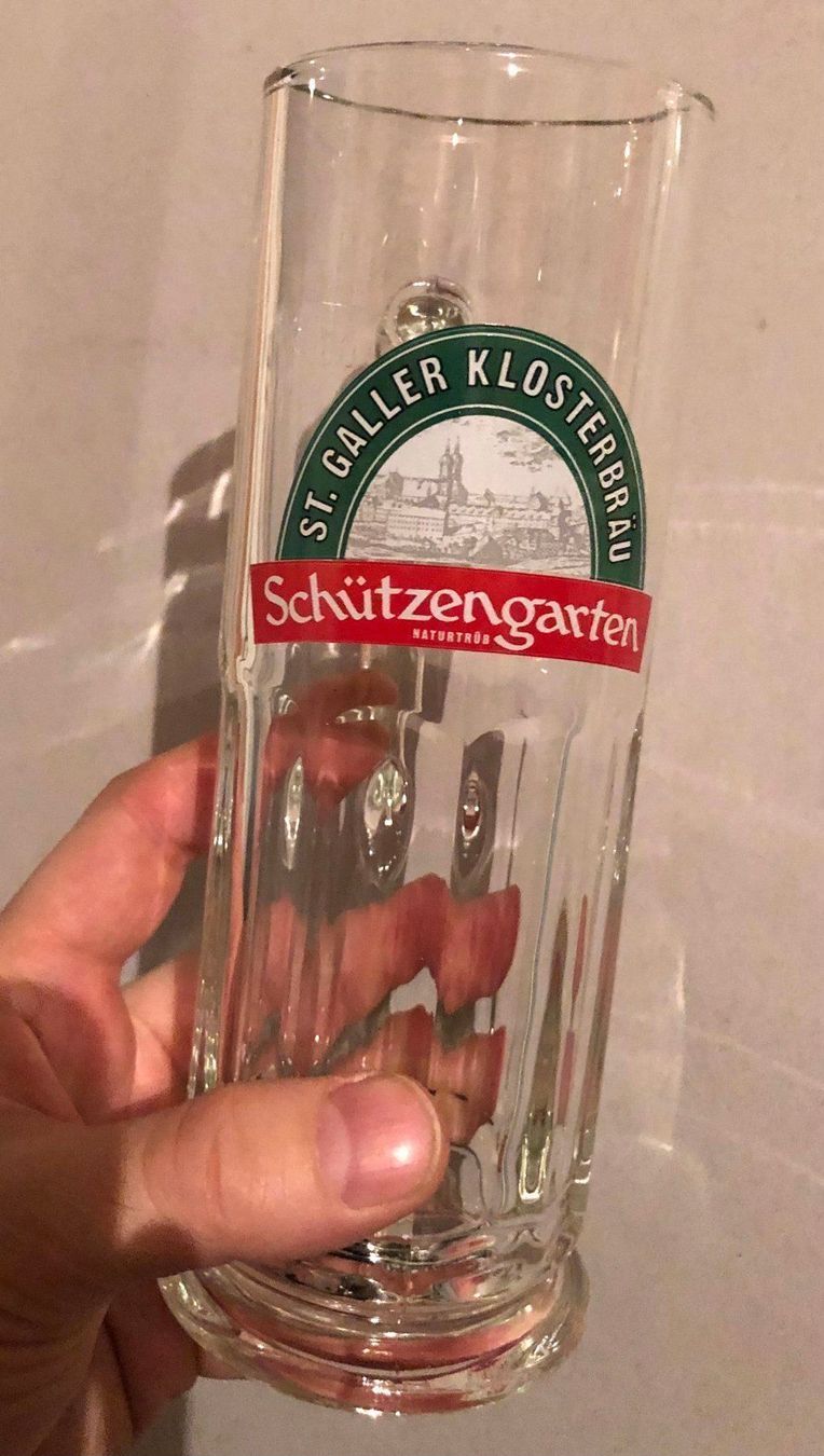 Bicchieri: 6er-Set SCHÜTZENGARTEN Klosterbräu-Gläser – Usato da Buchs SG venduto da Handyman77