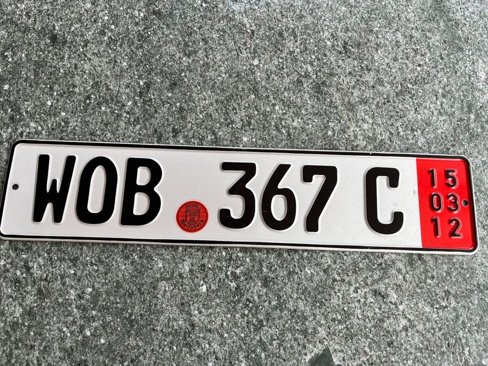 Nummernschild Deutschland Kaufen auf Ricardo