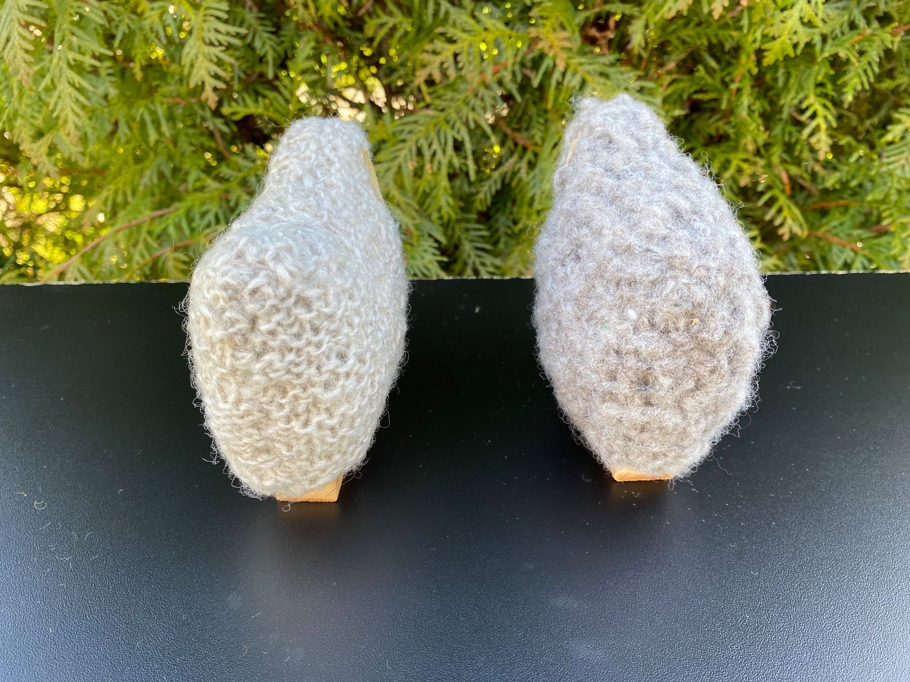 Campanacci mucche: 2 schöne Holzschafe – Usato da Feldbach venduto da Olive1 6