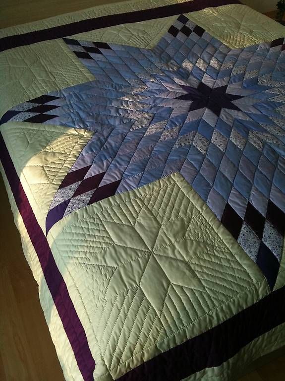 Coperte: Quilt / Patchwork Tagesdecke, Handarbeit aus Arkansas – Usato da Zug venduto da Chihuahua0