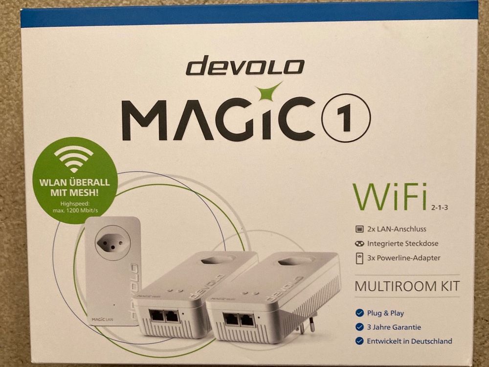 Devolo Magic 1 Multiroom 1-2-3 | Kaufen auf Ricardo