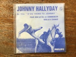 45 tours jukebox Johnny Hallyday