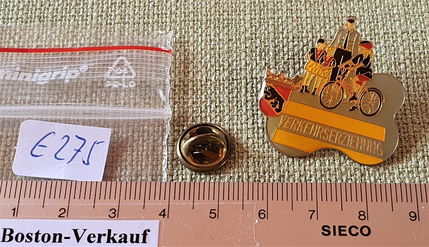 Pins: E275  Pin Polizei Bern Verkehrserziehung – Gebraucht aus Reinach BL von Boston-Verkauf 3