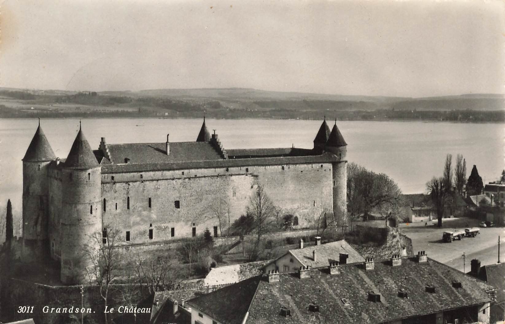 Cartoline postali: 3 AK's - Schloss Grandson – Usato da Schwyz venduto da Seffi56 1