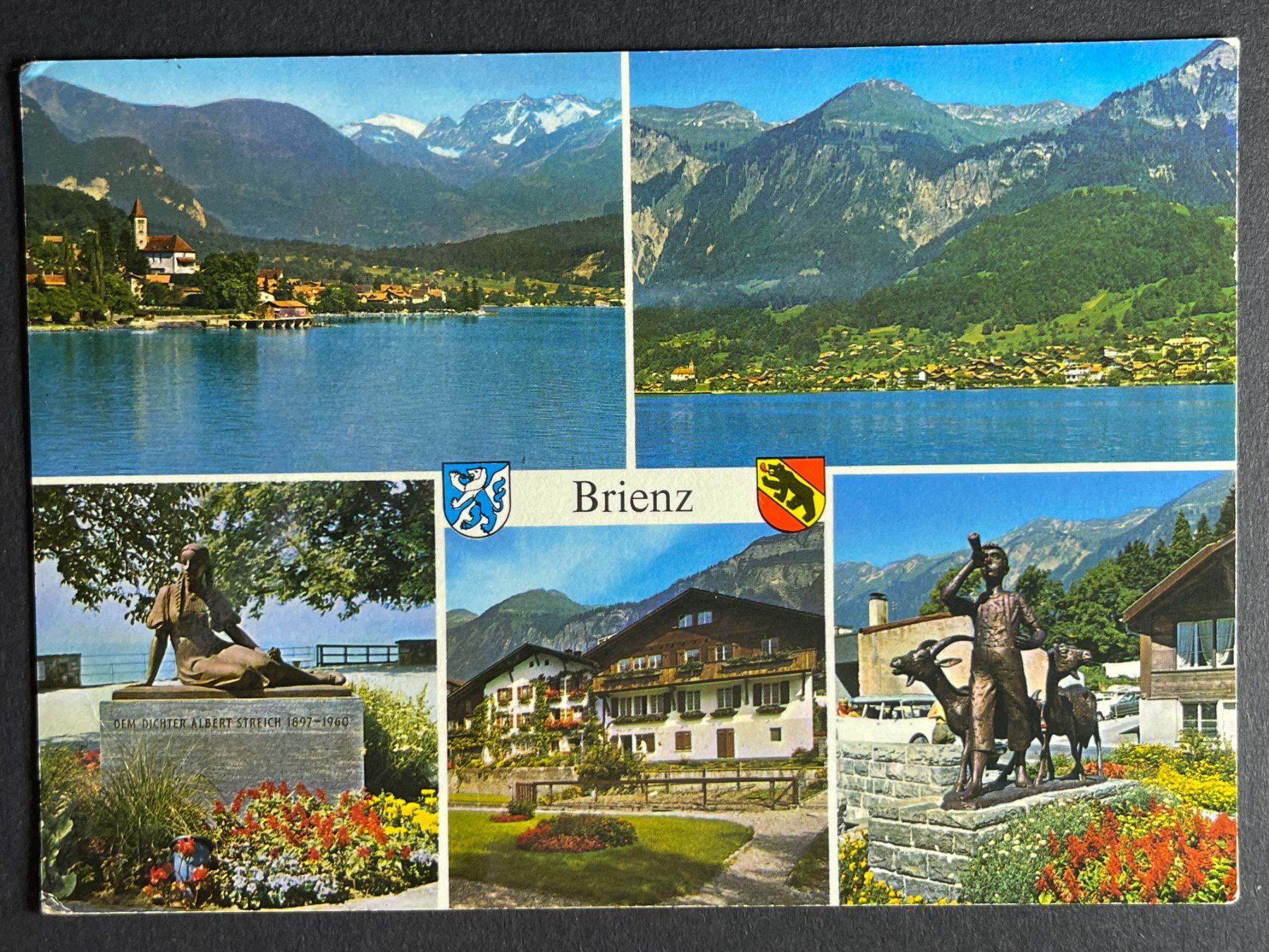 Cartoline postali: Brienz - 5 Ansichten – Usato da Steg VS venduto da danwer74