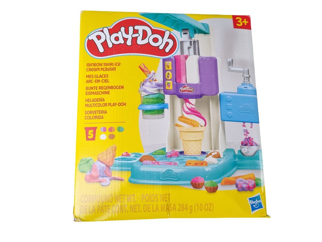Play-Doh Giocattoli: PLAY-DOH Bunte Regenbogen Eismaschine 5+ – Nuovo (secondo la descrizione) da Wangen b. Olten venduto da Restwert_Wangen