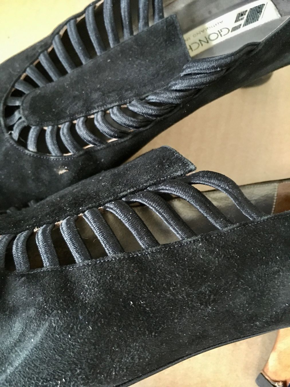 Scarpe da donna: Schuh Gr. 8,5 LEDER, Made in Italy – Usato da Bellinzona venduto da LuganoBoutique 1